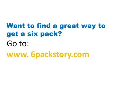 How to get a six pack tip 2 stop doing abs