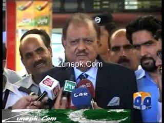 Karachi Peace Is Top Priority President Mamnoon