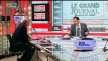 Bernard Debré, député UMP de Paris, dans Le Grand Journal - 31 juillet 1/6