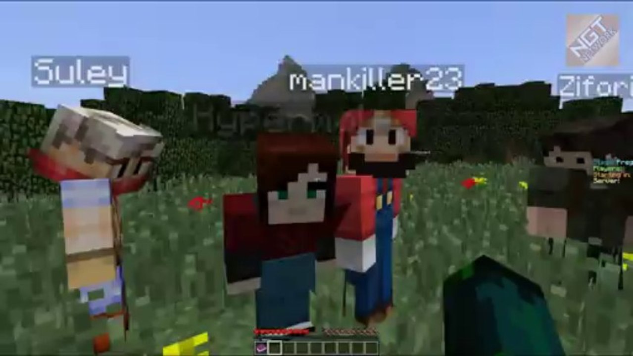 Minecraft Hunger Games #45: Exclusive Interview with Joel and Ellie from TLoU!