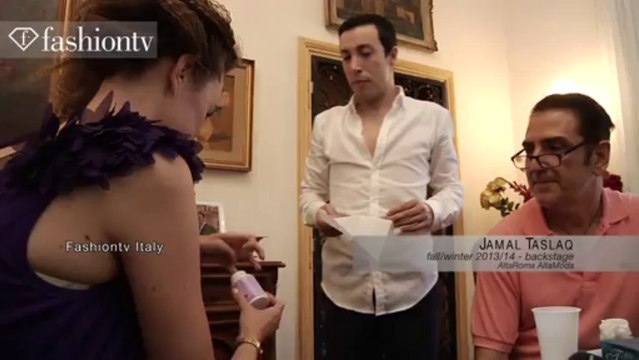 Jamal Taslaq Backstage Fall/Winter 2013-14 | Altaroma Altamoda FW | FashionTV