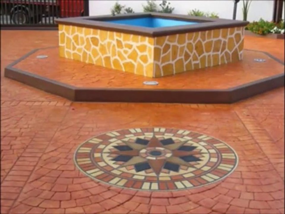 Béton imprimé maroc +212600390363 Béton balayé Résine Epoxy