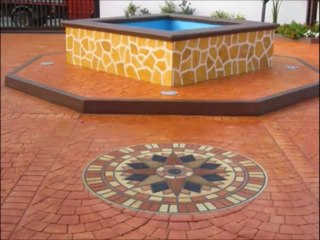 Béton imprimé maroc +212600390363 Béton balayé Résine Epoxy