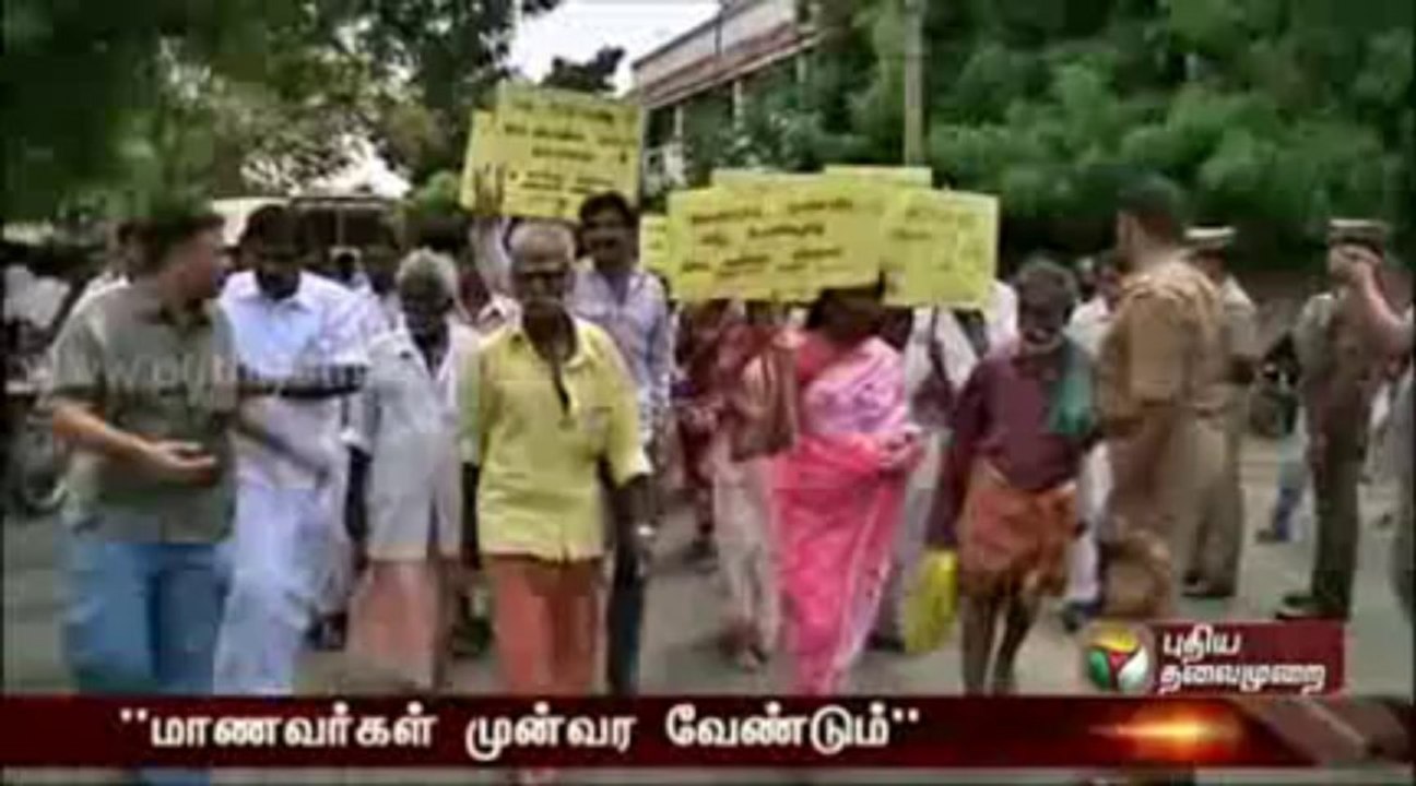 Madhurai struggle students arrested including nandini