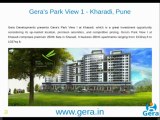 New Residential Properties in Kharadi Pune by Gera Developments