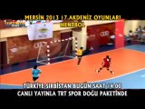 Bayan Milli Hentbol Takımı Sırbistan Karşısında