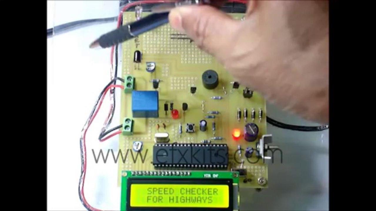 Speed Checker To Detect Rash Driving On Highways Using Microcontroller