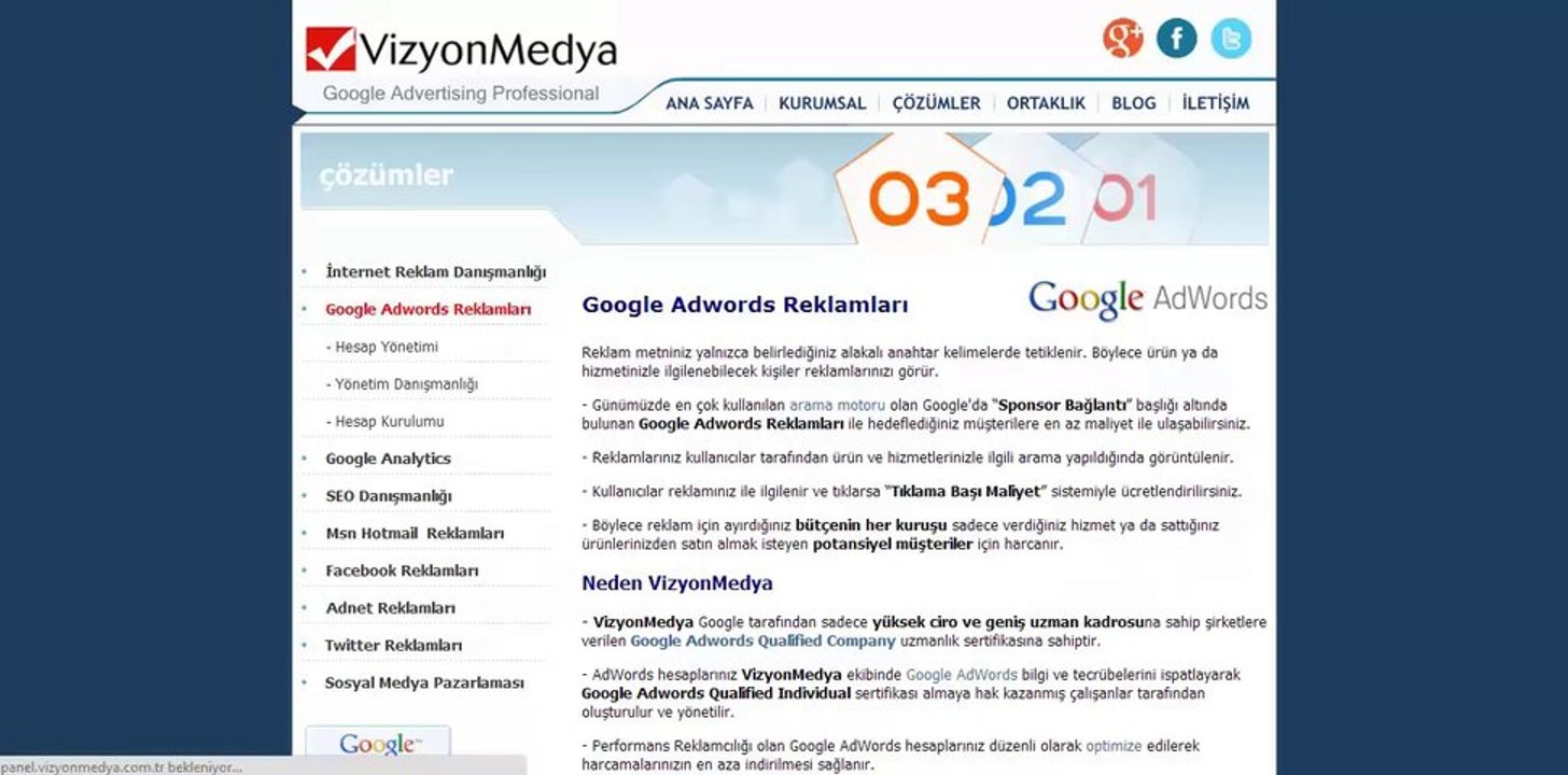 Google AdWords Reklam