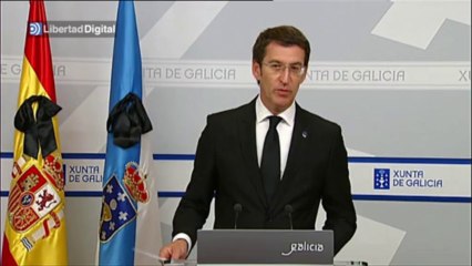 Feijóo, orgulloso del comportamiento "ejemplar" de los gallegos