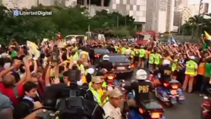 JMJ 2013: El papa Francisco llega a Río de Janeiro