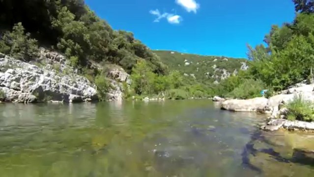 Cascade de St Laurent le Minier GoPro HD3 Black Edition