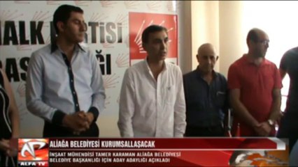 Tamer Karaman, Aliağa Belediyesi Kurumsallaşacak