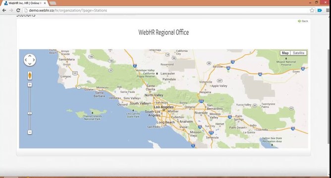 WebHR - Video Tutorials - Organizations - Stations