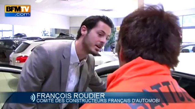 Progression des immatriculations de voitures neuves - 01/08