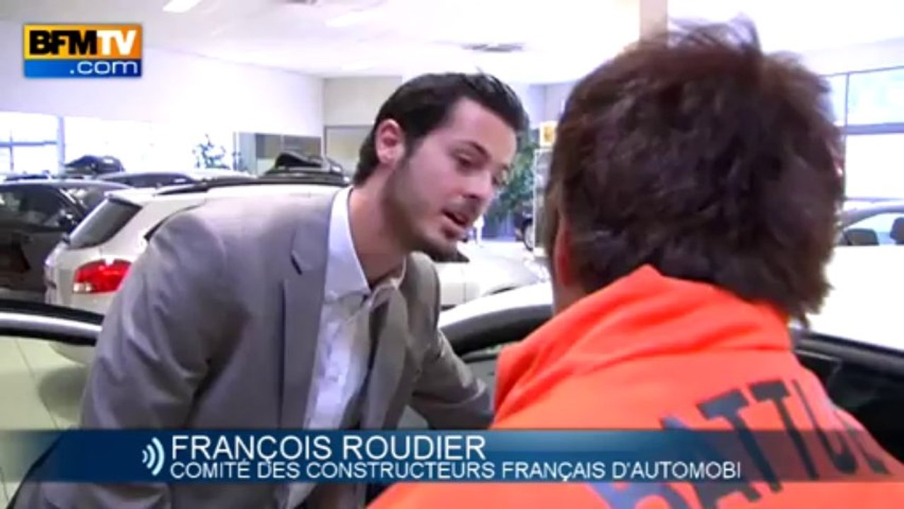 Progression des immatriculations de voitures neuves - 01/08