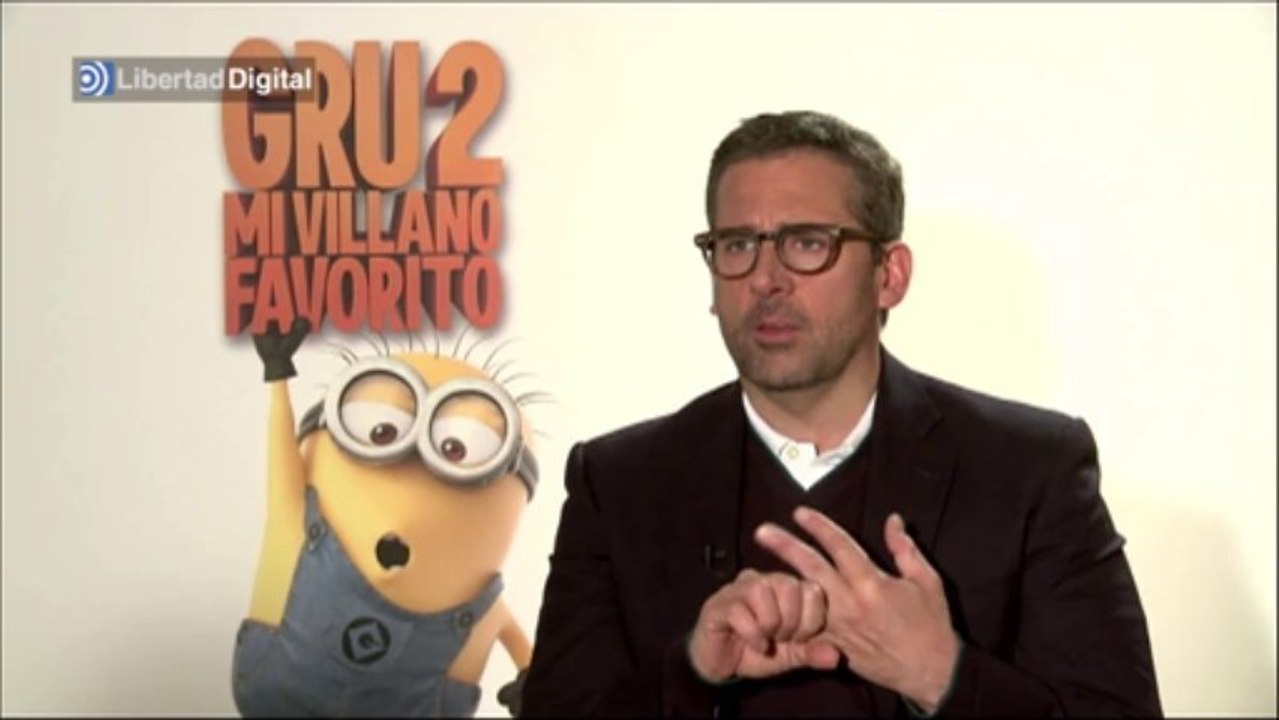 Entrevista con Steve Carell sobre la película GRU 2: Mi villano favorito