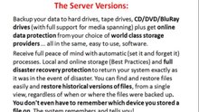 How To Backup Data Files Sect. 4