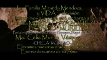 CONDOLENCIA A LA FAMILIA MÚRILLO VAZQUEZ,  FRANCO MURILLO.
