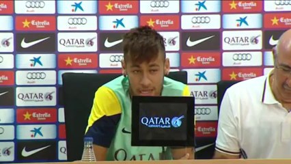 Neymar: "Voy a defender al Barcelona con el mayor orgullo, con el mayor honor"