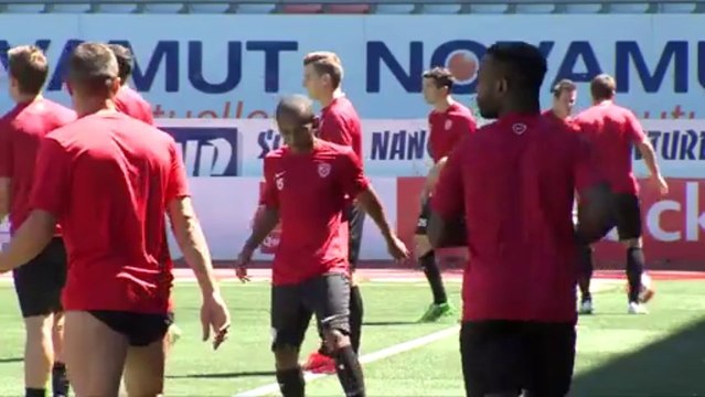 L'avant-match d'ASNL-AJA