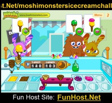 Moshi monstres - glace défi - Jeu vidéo gratuit