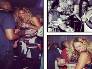 Beyonce Dances With Jay Z After His Concert