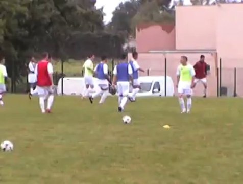 Entrainement U17 Coupe Rhône Durance