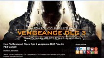Call of Duty: Black Ops 2 Vengeance PS3 Map Pack DLC Codes - Free!!