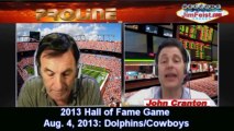 NFL Preseason Week 1, Dolphins/Cowboys, Betting Tips, Aug. 1, 2013