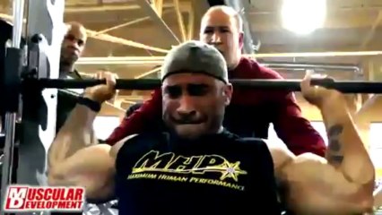 Victor Martinez - Shoulders Workout New York Pro 2013 part 1