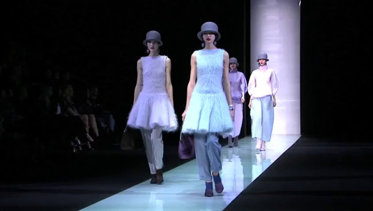 Emporio Armani AW13 Catwalk Show I GRAZIA