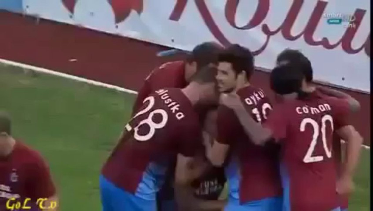 Dinamo Minsk 0-1 Trabzonspor [ Maç Özeti ] Golleri 1 Ağustos 2013 [HD]