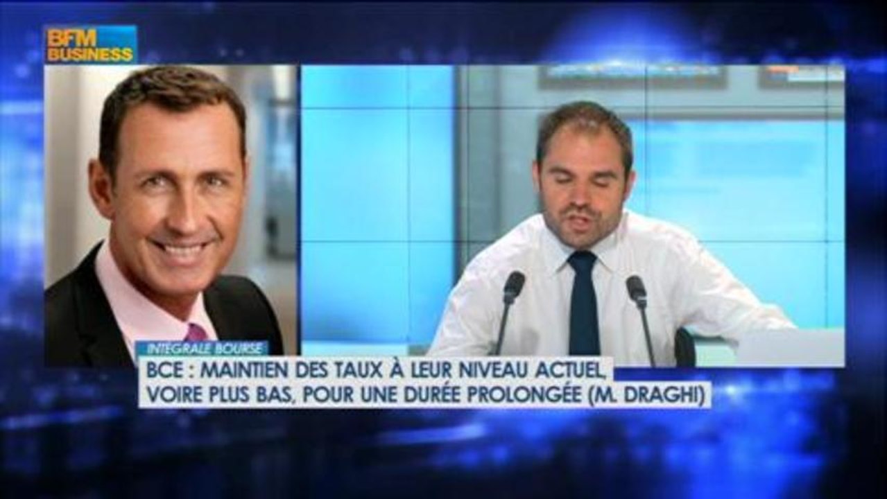 BCE: Décryptage de la conférence de Mario Draghi : Philippe Gudin dans Intégrale Bourse - 1 août