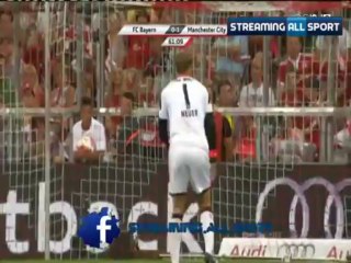 Bayern Munich 0-1 Manchester City Goal of negredo friendly match 01/08/2013