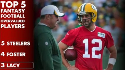 Fantasy Football Top 5 Overvalued Players