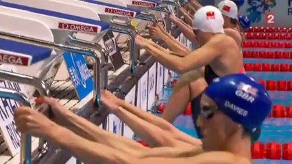 Finale 50m dos (F) - ChM 2013 natation