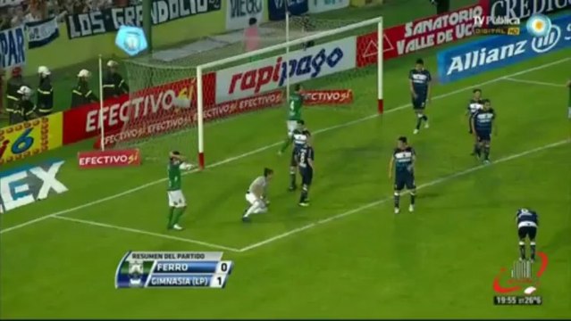 RESUMEN PARTIDO - FERRO 0 GIMNASIA LA PLATA 1 - FECHA 12 B NACIONAL (26 10 2012) - YouTube