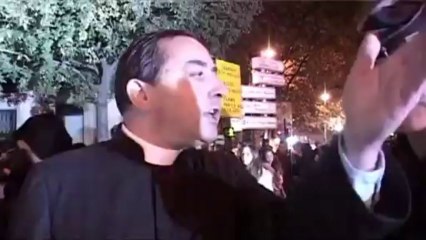 Paris (France) CIVITAS manifeste contre la pièce de Castellucci  © LTL News