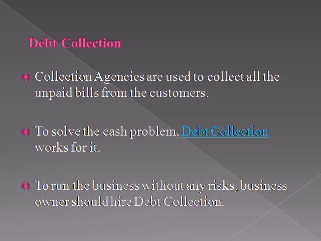 Debt Collections