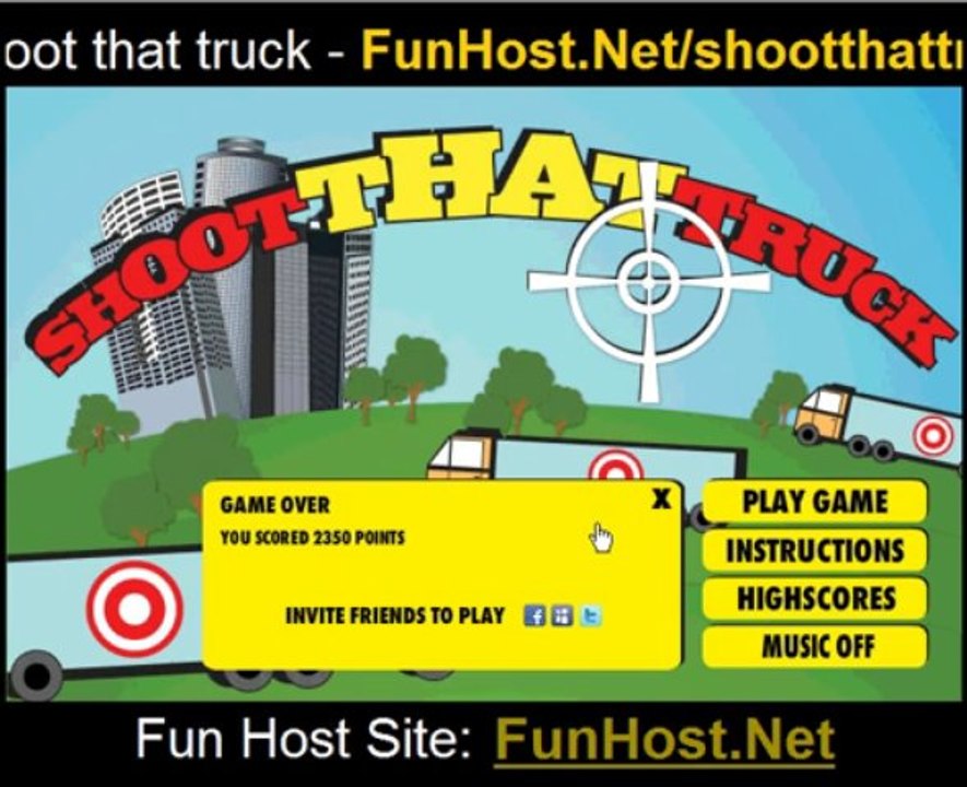 Tirer sur ce camion - Jeu vidéo gratuit