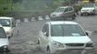 Bus splashes scooterist: Delhi in a flooded civic mess after the rains