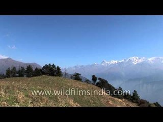 Gidara trek in Uttarakhand: view of Srikantha