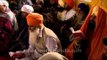Pilgrims performing 'Paath' rituals at Hemkund Sahib Gurudwara
