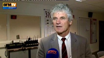 Un nuage de fumée sans gravité dans une usine Total au Havre - 02/08