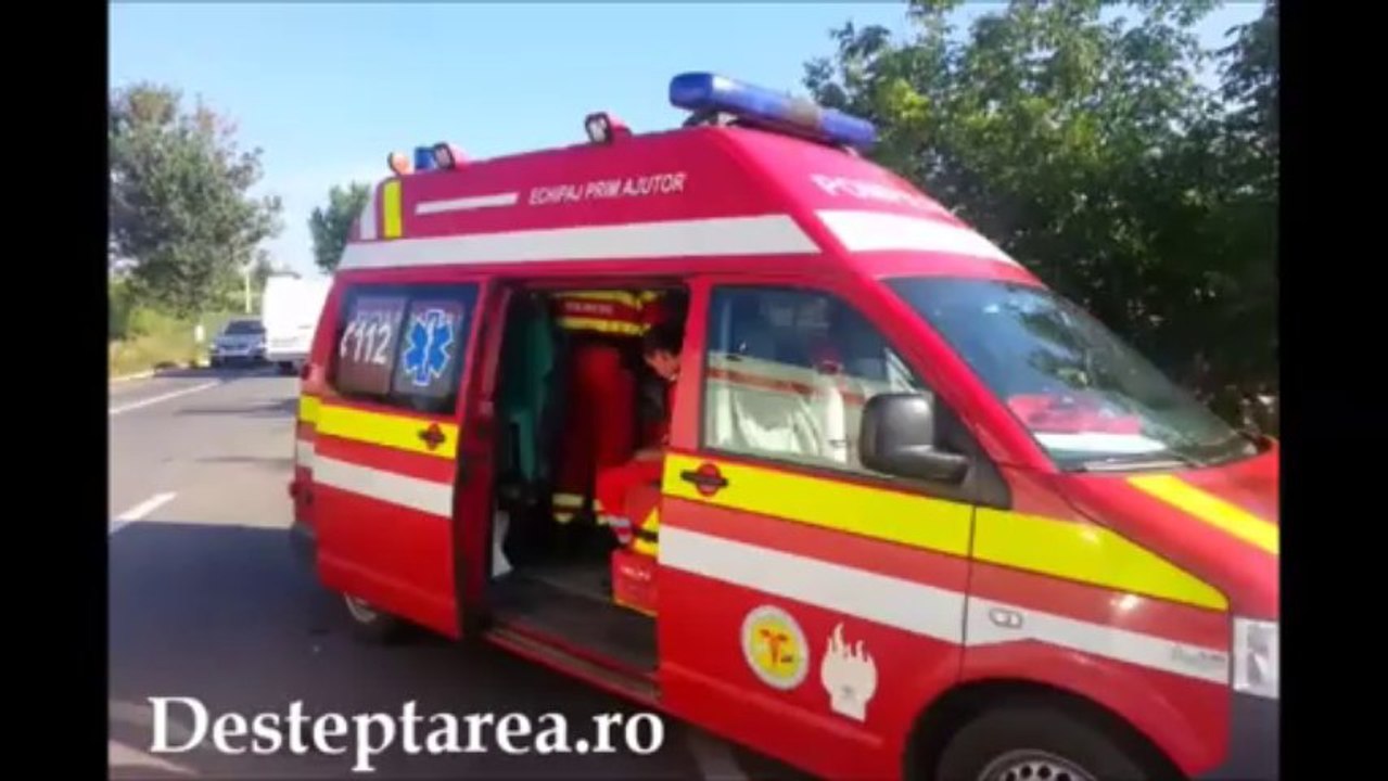 Accident la Cleja