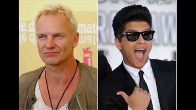 Sting versus Bruno Mars - Together Locked Out Of Heaven
