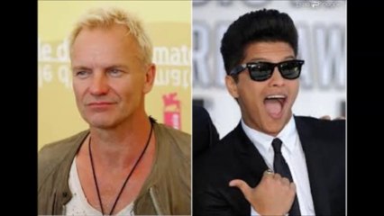 Sting versus Bruno Mars - Together Locked Out Of Heaven