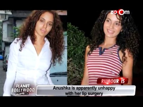 Anushka Sharma is apparently unhappy with her lip surgery