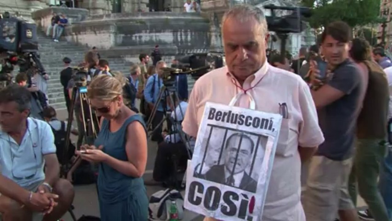 Berlusconi zürnt über Haftstrafe in Steuerbetrugsprozess