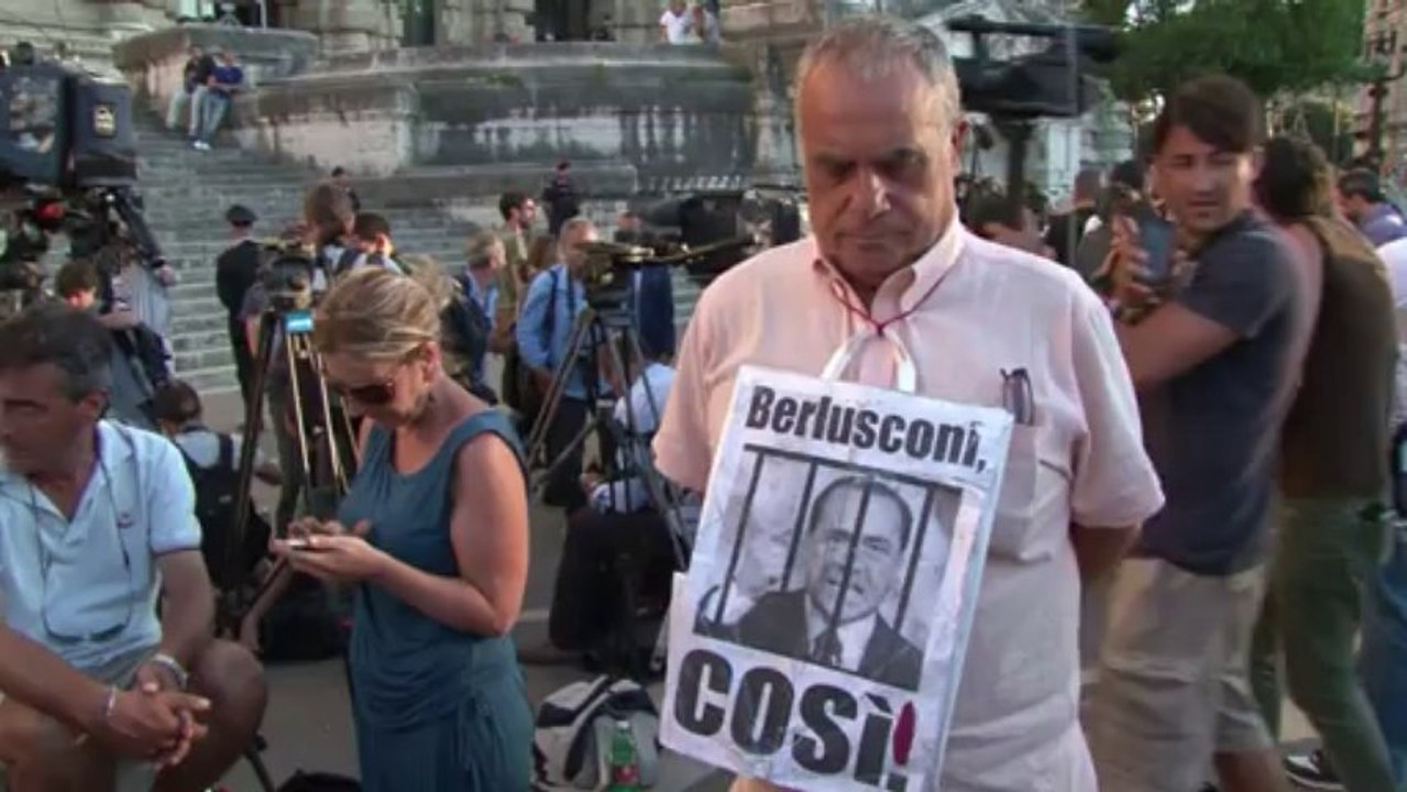 Berlusconi zürnt über haftstrafe in steuerbetrugsprozess